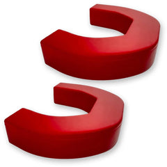 Recon Red Tow Hook Covers - 21-24 Ram 1500