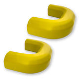 Recon Sierra HD 2500/3500 TOW HOOK Silicone Covers 2 PC SET Yellow (REC264004GMHDYL)