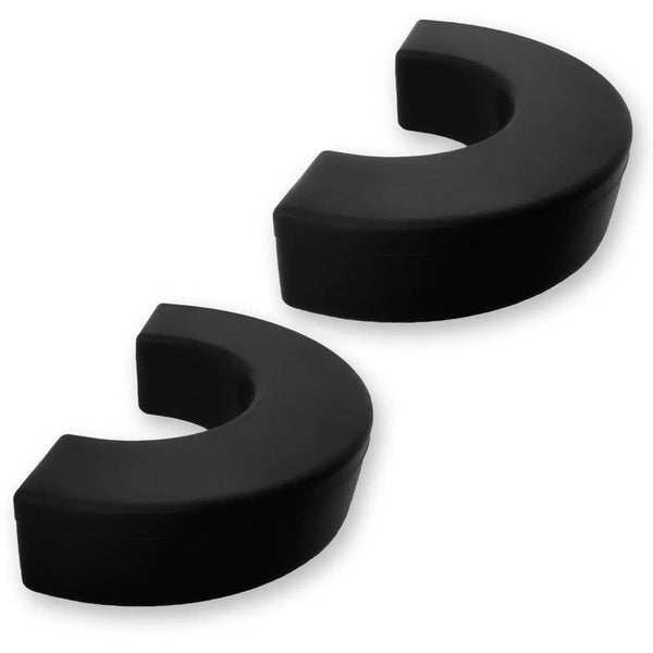 Recon Black Tow Hook Covers - 20-25 Silverado/Sierra 1500
