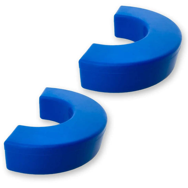 Recon Blue Tow Hook Covers - 20-25 Silverado/Sierra 1500