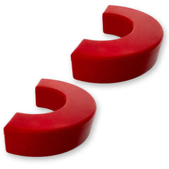 Recon Red Tow Hook Covers - 20-25 Silverado/Sierra 1500