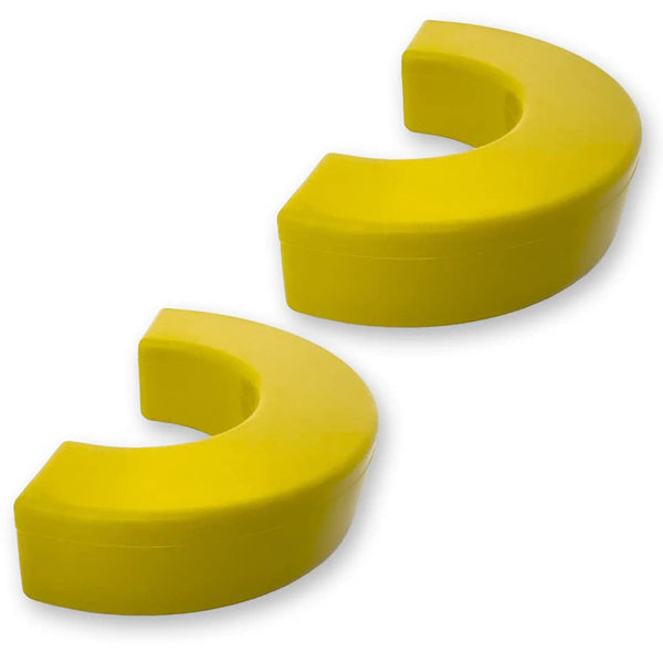 Recon Yellow Tow Hook Covers - 20-25 Silverado/Sierra 1500