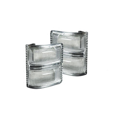 Recon Clear LED Mirror Lens with Amber Leds - 08-16 Super Duty