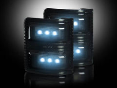 Recon Smokedled Mirror Lens with White Leds - 08-16 Super Duty