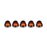 RECON 5 PIECE AMBER CAB LIGHTS WITH AMBER HIGH POWER OLED BAR STYLE LEDS ; DODGE RAM 03-18 2500/3500 ; REC-264146Y REQUI