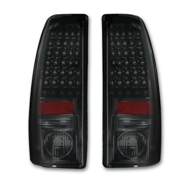Recon Smoked LED Taillights - 99-06 Silverado/Sierra