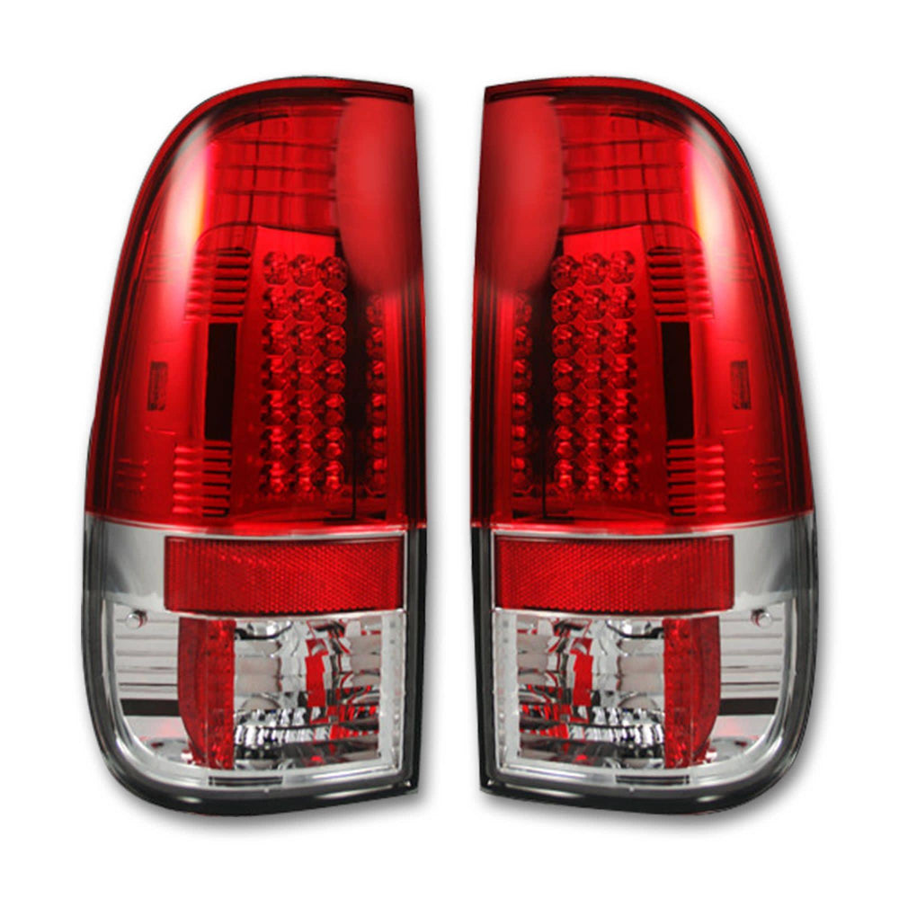 Recon Red LED Taillights - 08-16 Super Duty
