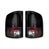 RECON SMOKED LED TAILLIGHTS ; 07-13 SIERRA 1500/ 07-14 HD EXCEPT DUALLY
