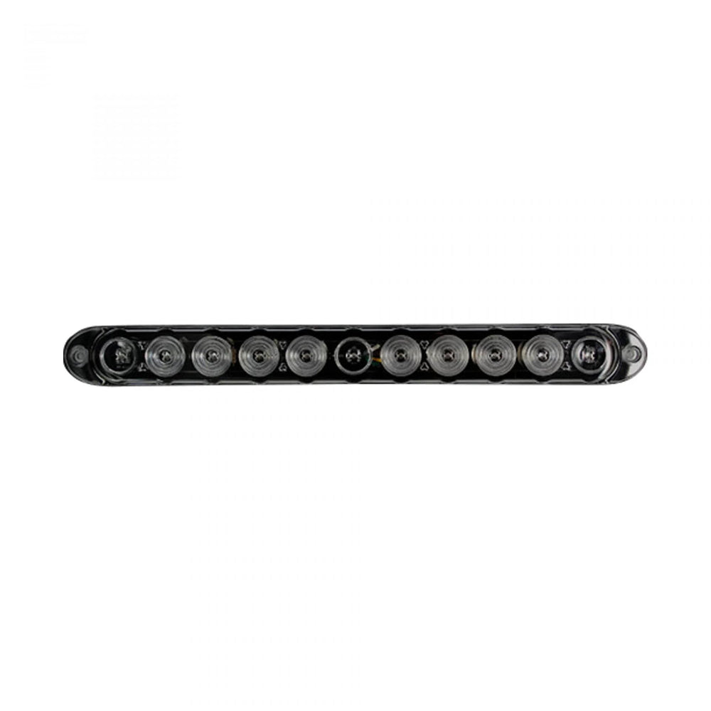 Recon 15" Mini LED Tailgate Bar - Red Smoked Lense - Ford/GM Turbo Diesel & HD Trucks Only