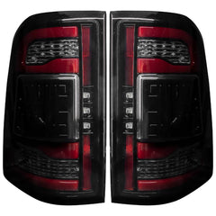 Recon Smoked Oled Taillight 19-24 Ram 1500 (REPLACES FACTORY OEM HALOGEN) W/ Scanning Amber Turn Signal