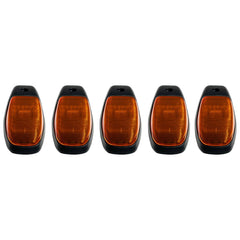 Recon Amber 5 Piece Cab Lights W/ Amber Ultra High-Power Leds - 19-26 Ram 2500/3500