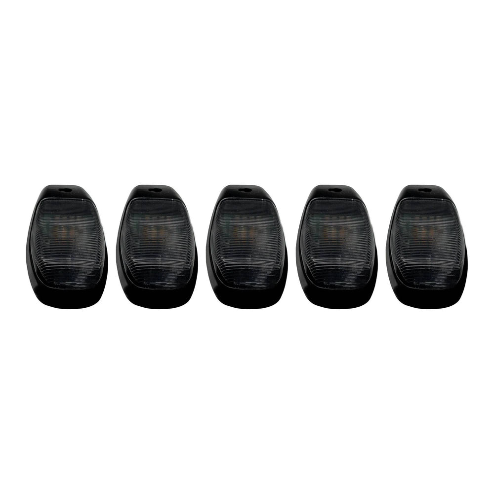 Recon Smoked 5 Piece Cab Lights W/ White Ultra High-Power Leds - 19-26 Ram 2500/3500