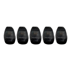 Recon Smoked 5 Piece Cab Lights W/ White Ultra High-Power Leds - 19-26 Ram 2500/3500