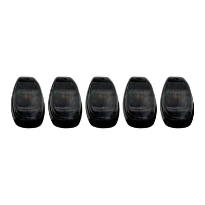Recon Smoked 5 Piece Cab Lights W/ White Ultra High-Power Leds - 19-26 Ram 2500/3500