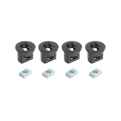 Reese Plastic Bed Liner Puck Adapter Kit - 4 PUCKS/4 Spacers
