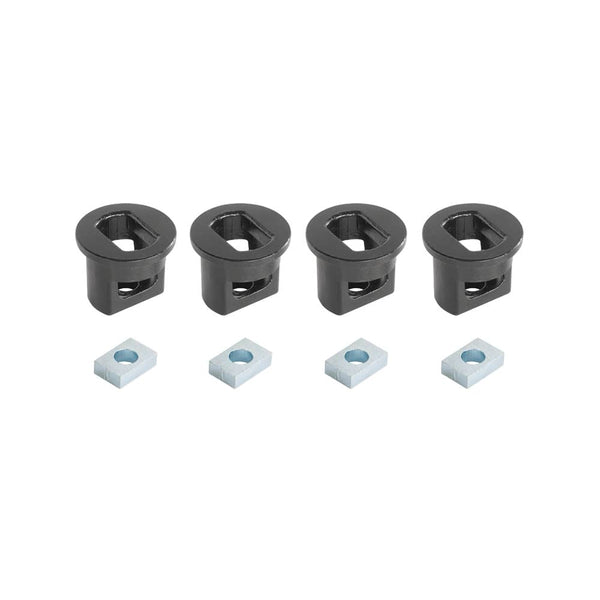Reese Plastic Bed Liner Puck Adapter Kit - 4 PUCKS/4 Spacers