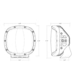 Rigid Industries Adapt Xp Extreme Powersports Led Light 3 Lighting Zones Gps Modulepair