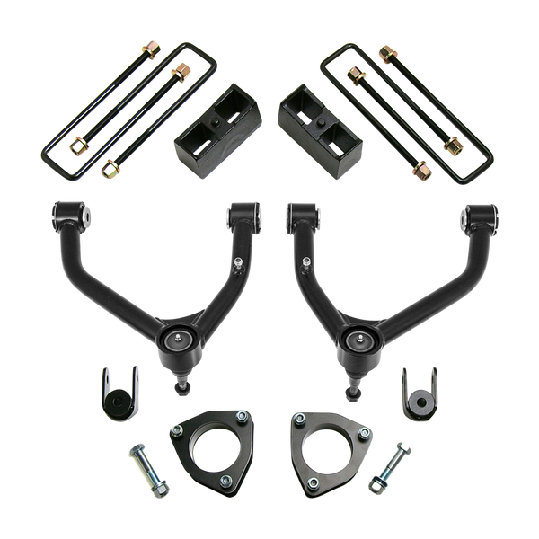 ReadyLift Suspension Lift Kit — 4" Lift — SST, Gas, 4WD — 2014-2016 Chevrolet Silverado 1500, select trims; 2014-2016 GMC Sierra 1500, select trims (69-3416)
