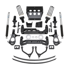 ReadyLift Suspension Lift Kit — 9" Lift — Bilstein Shocks, Diesel — 2014-2018 Chevrolet Silverado 1500, select trims; 2014-2018 GMC Sierra 1500, select trims (44-3490)