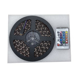 16ft (5M) 20-Color RGB Multi-Color 5050 LED Custom Tape Strip w/ Remote - Includes NEW Heavy Duty 3M adhesive backing IP