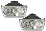 4x6in Diamond Cut Rectangle Headlight Conversion Lens (Pair)