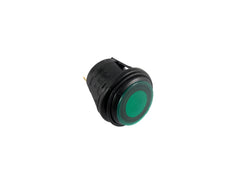 Race Sport Waterproof LED Rocker 12V/12A Switch (Green)