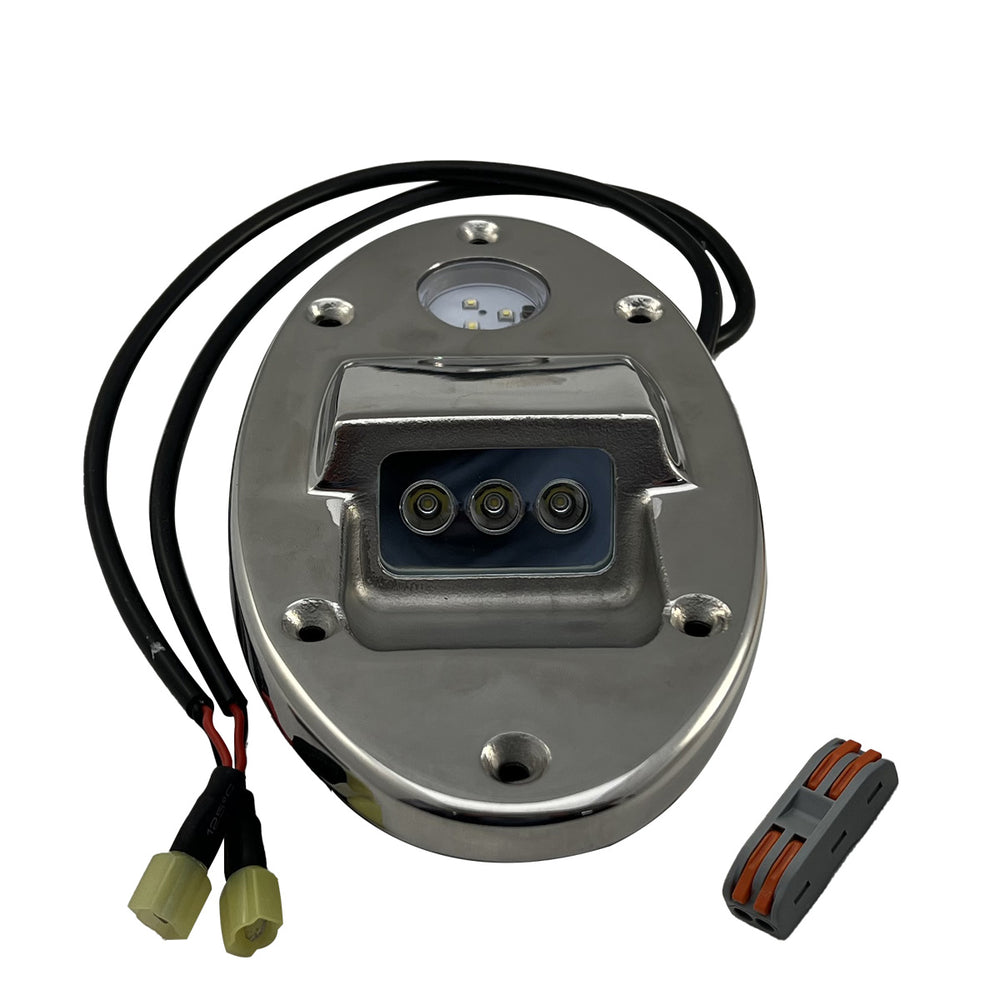 Race Sport Professional 316 Stainless Marine Grade Custom Docking High Power LED Light (Without Camera option)