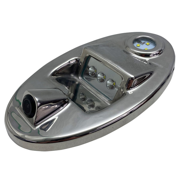 Race Sport Professional 316 Stainless Marine Grade Custom Docking LED and Camera Combo Lighting System