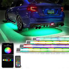 Race Sport Flexible RGBW LED Underbody Vehicle Kit with Enlight10 APP Full Control - 1007837