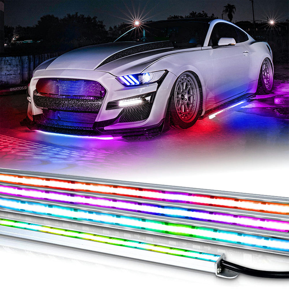 Race Sport ColorTRAIL HD Aluminum Channel RGBW LED Underbody Vehicle Kit - 1007848