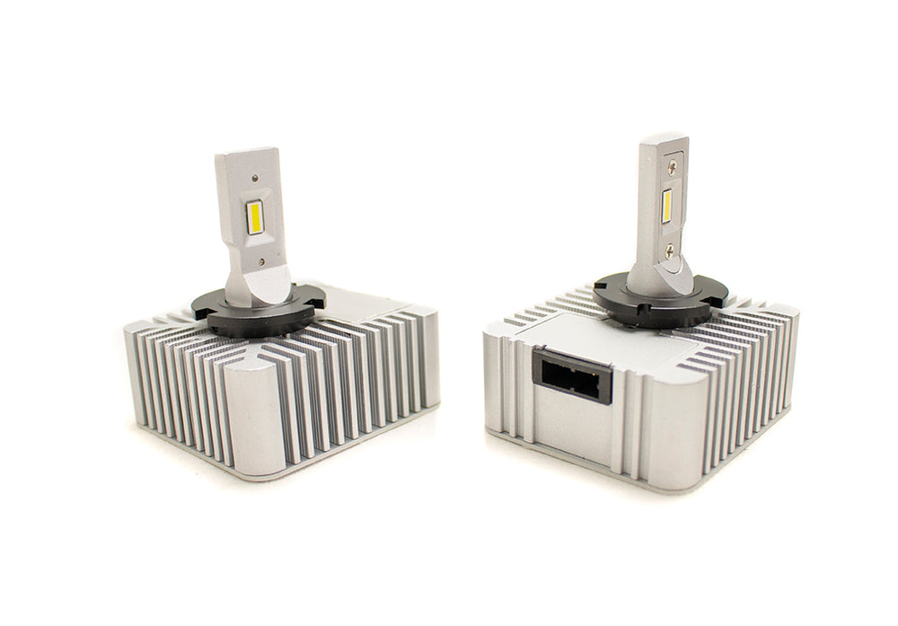 Race Sport NEW - D1 8000 Lumen D Series Projector Compliant OEM Canbus LED headlight kit 6000 Kelvin - Sold in Pairs