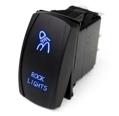 Race Sport LED Rocker Switch w/ Blue LED Radiance (Rock Lights)