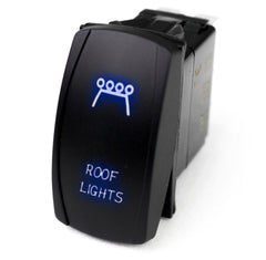 Race Sport LED Rocker Switch w/ Blue LED Radiance (Roof Lights)