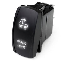 Race Sport LED Rocker Switch w/ White LED Radiance (Cargo Light)