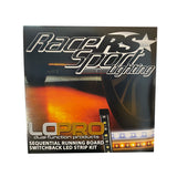 NEW - LoPRO 60in Sidekick Sequential Running Board Switchback LED Strip Kit (White-Amber)