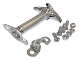 Stainless L or R Hood Catch Kit for 1941-1995 Jeep MB, CJs & YJ Wrangler