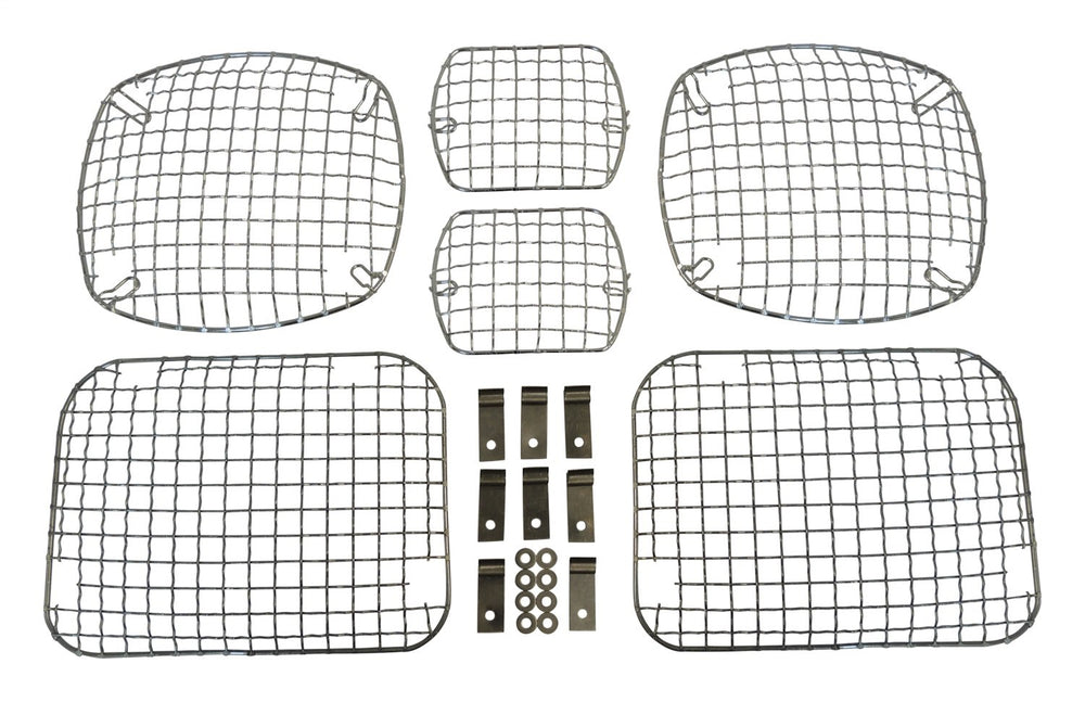 RT Offroad Headlight / Tail Light Guard Set — 1987-1995 Jeep Wrangler (RT26032)