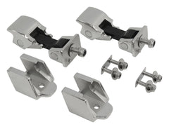 RT Offroad Left & Right Stainless Steel Hood Catch Kit for Jeep TJ Wrangler