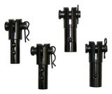 Black Soft Top Disconnect Kit for 1997-06 Jeep TJ Wranglers w/ Factory Soft Top