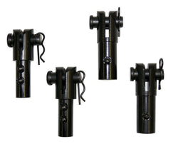 RT Offroad Black Soft Top Disconnect Kit for 1997-06 Jeep TJ Wranglers w/ Factory Soft Top