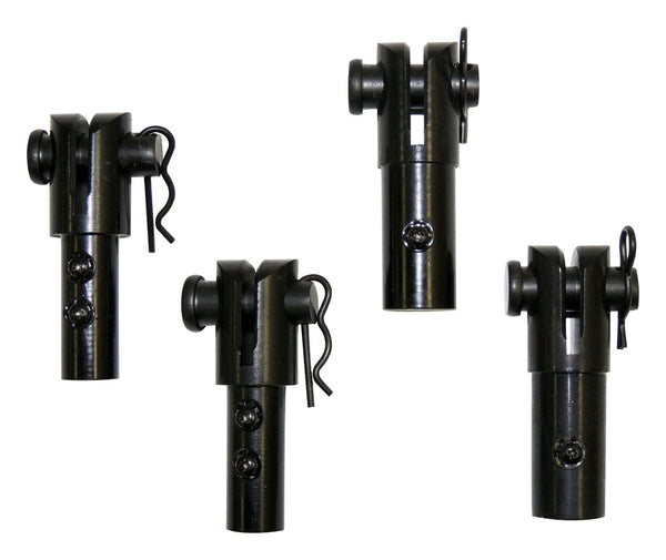 RT Offroad Black Soft Top Disconnect Kit for 1997-06 Jeep TJ Wranglers w/ Factory Soft Top