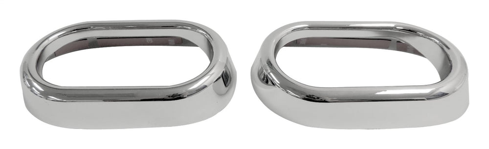 RT Offroad Door Handle Accents for 07-10 Jeep JK Wrangler, Set of 2, Plastic, Chrome Finish