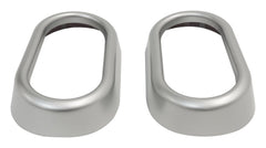 RT Offroad Door Handle Accents for 07-10 Jeep JK Wrangler, Set of 2, Plastic, Silver
