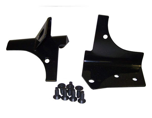 RT Offroad Ensemble de supports de feux de pare-brise, avant gauche et droit, avec quincaillerie - noir