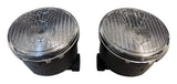 Clear Parking Light Kit w/ Amber Bulbs for 2007-2013 Jeep JK Wrangler
L & R