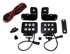 RT Offroad LED Block Lamp Kit for 2007-2018 Jeep JK Wrangler, Made in the USA