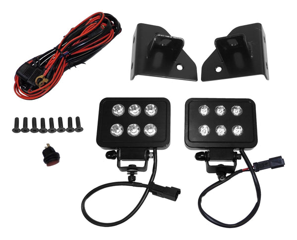 RT Offroad LED Block Lamp Kit Off-Road Light — for select Jeep vehicles (RT28074)