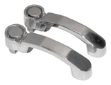 2 Stainless Steel Door Handles for 07-18 Jeep JK Wrangler and KK Liberty
