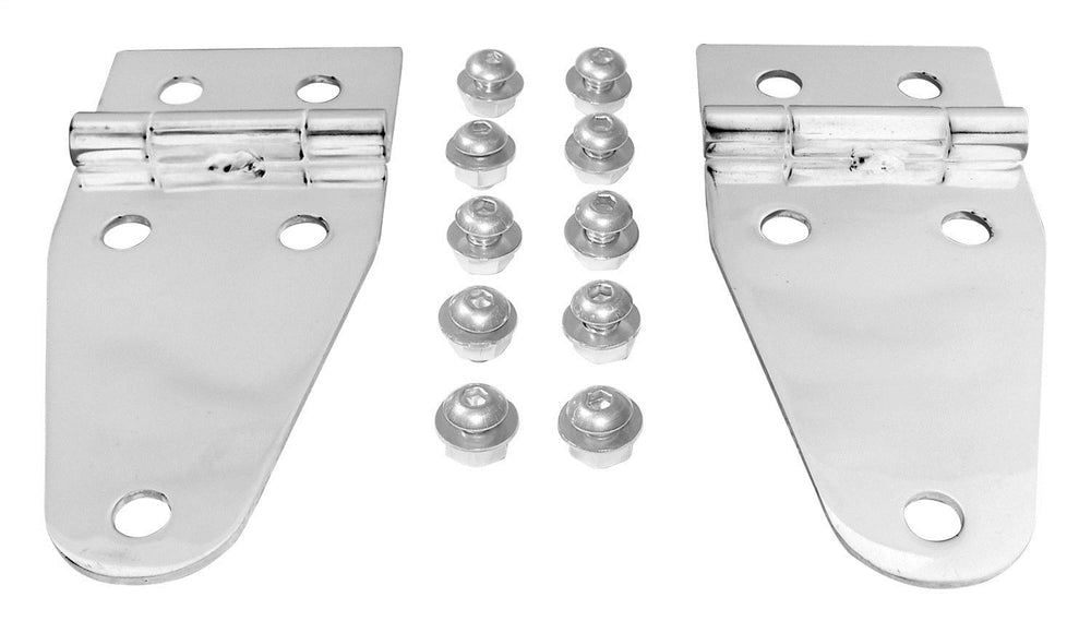 RT Offroad Stainless Steel Hood Hinge Set, Left & Right