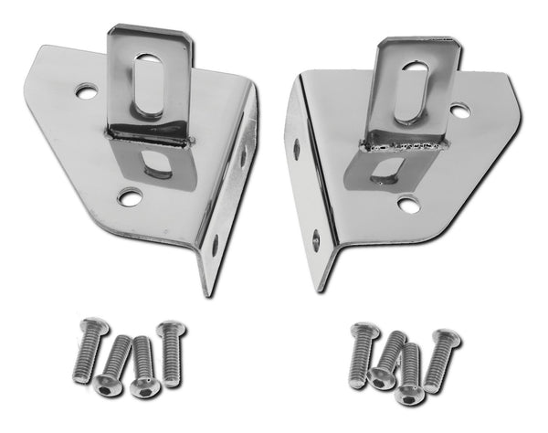 RT Offroad Windshield Light Mount Bracket Set — for select Jeep vehicles (RT34018)